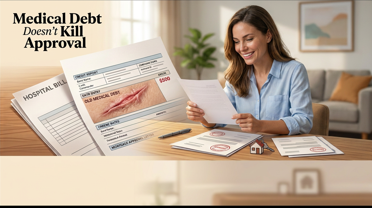 Medical Debt Doesn't Kill Approval