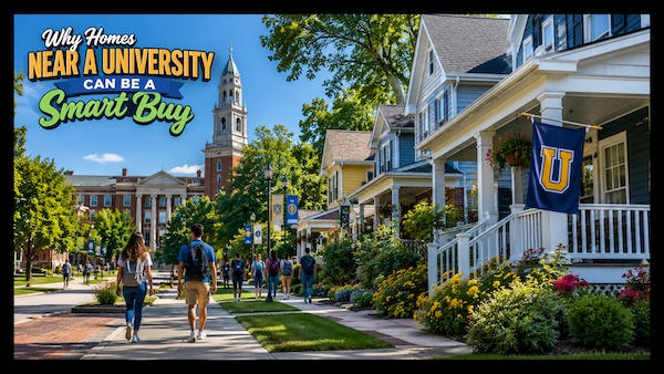 Why Homes Near a University Can Be a Smart Buy