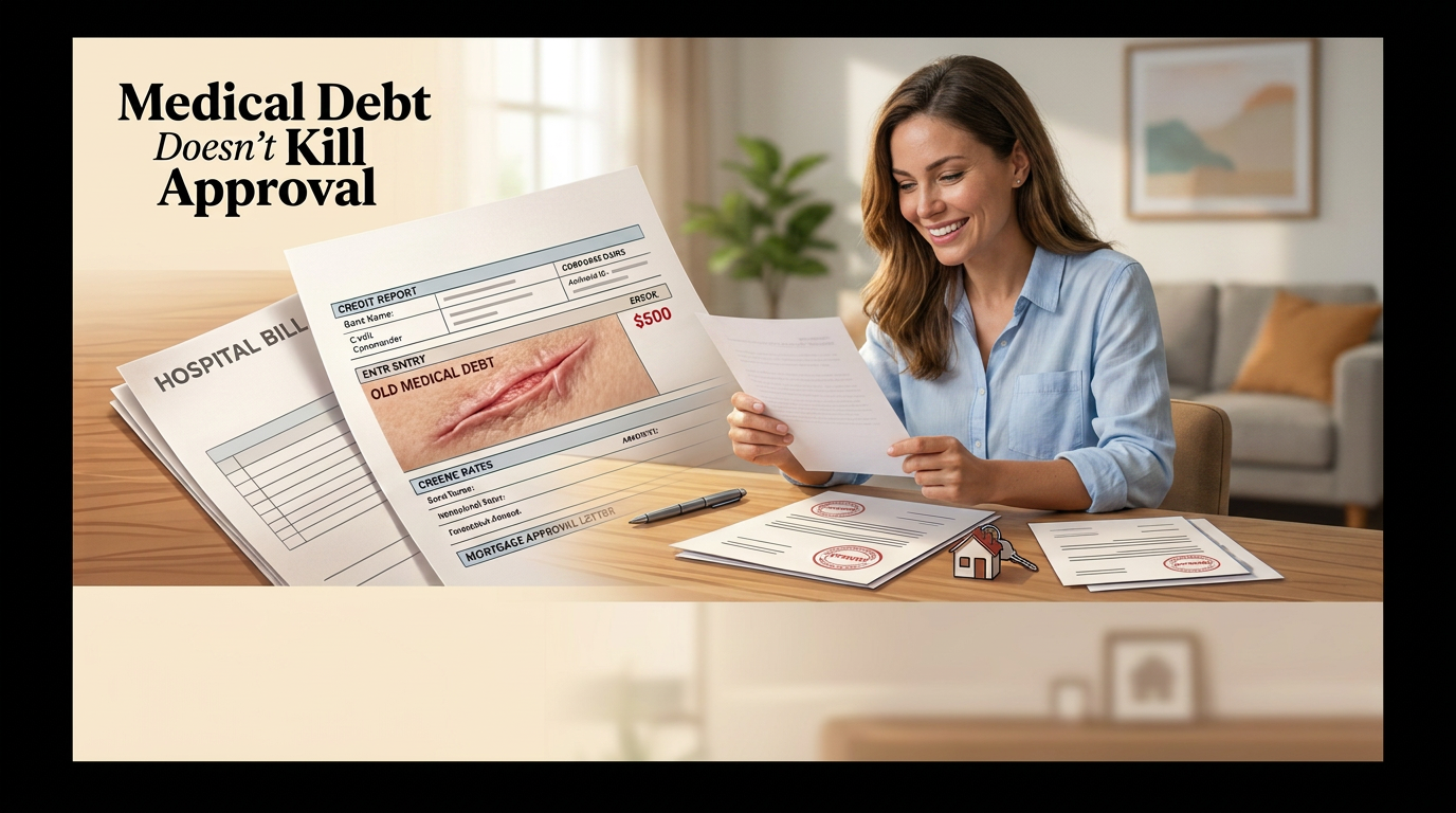 Medical Debt Doesn't Kill Approval